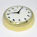 Leni Metal School Wall Clock 23cm (Gold)