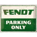 Nostalgic-Art Fendt Parking Only Large Sign (30x40cm)