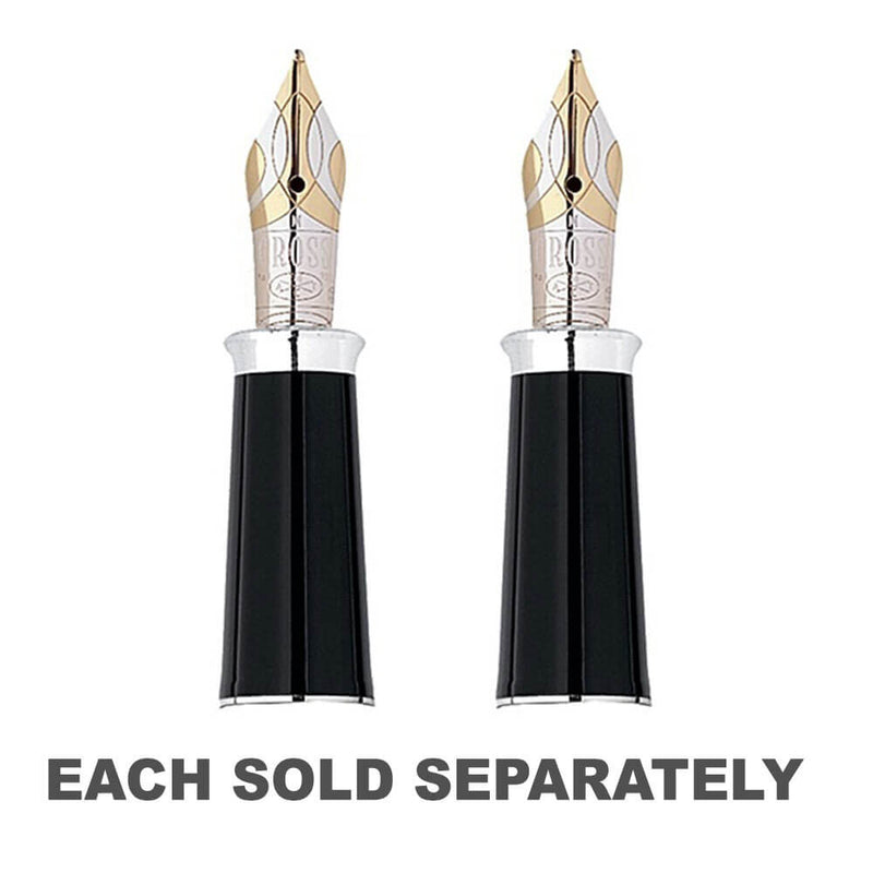 Townsend 18CT Gold/Rhodium Plated Nib