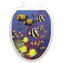 Coral Reef Oval Toilet Tattoo