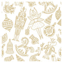 Papier+ontwerp vintage lunch servetten