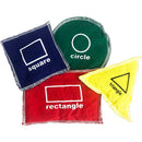 Alliance Shapes Cotton Bean Bag Set (Set of 4)