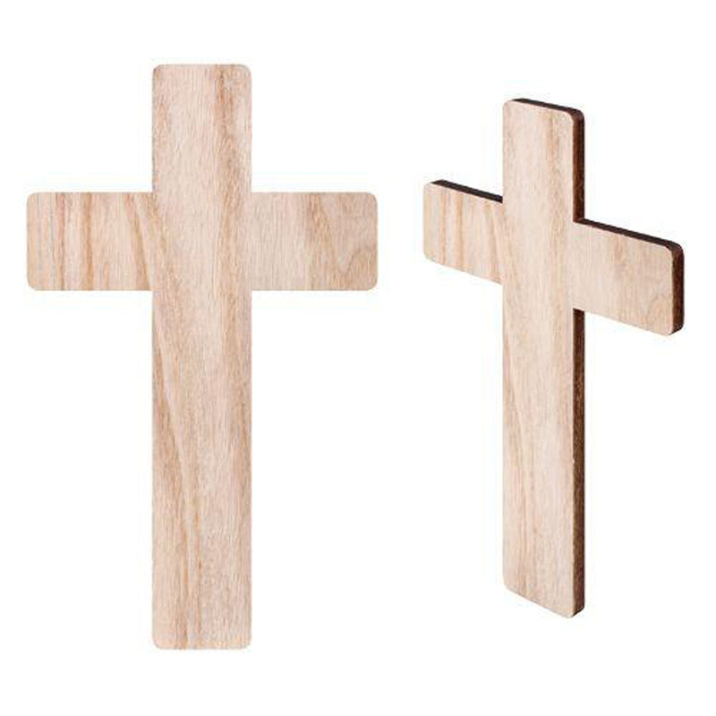 Creative School Supply Wooden Cross 5pk