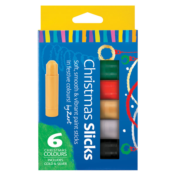 Slicks Christmas Colours 6pk
