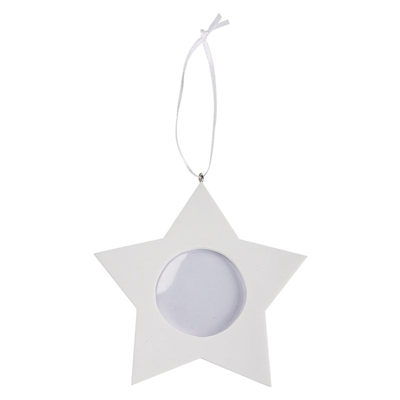 Clay Photo Frames Stars 10pcs