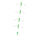 Vliegende flip-aas teaser met 4 bays