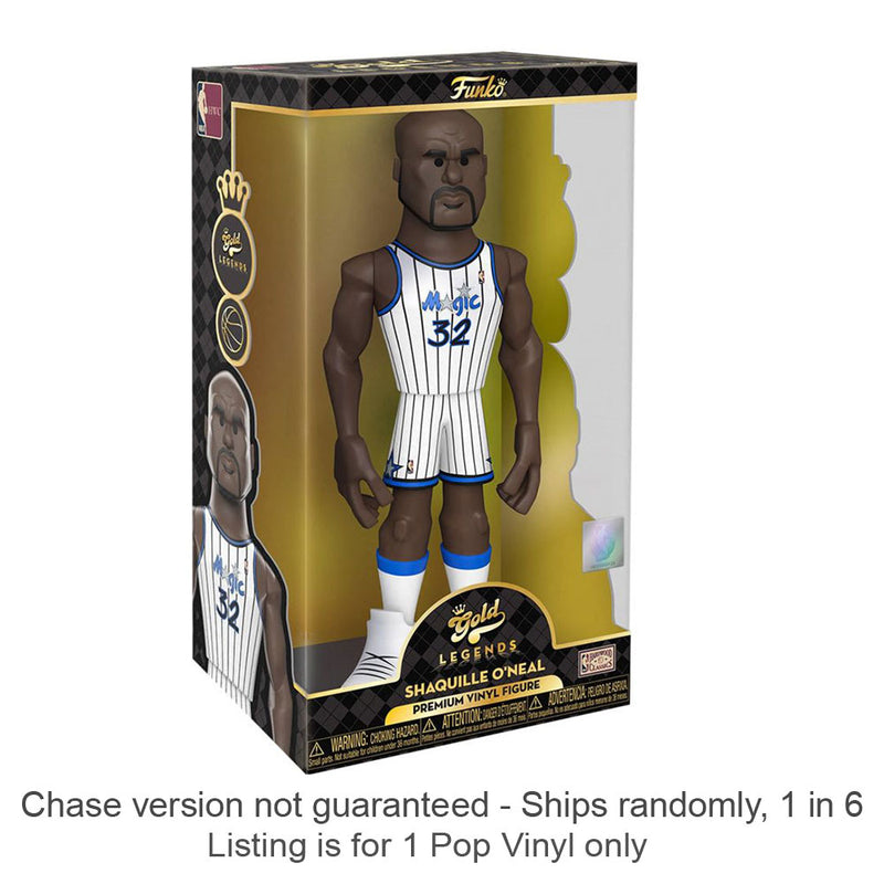 NBA: Shaquille O'Neal Vinyl Gold Chase versendet 1 in 6