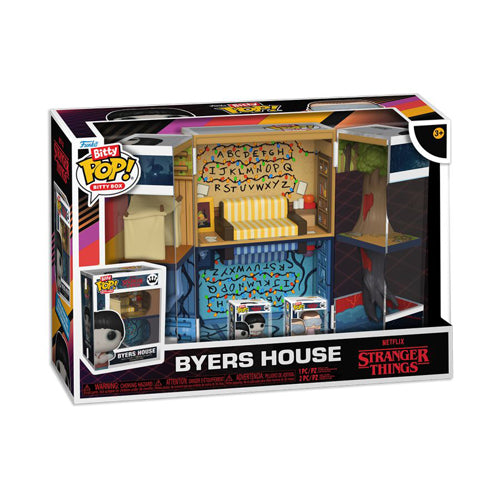Stranger Things Byers House Bitty Box Playset