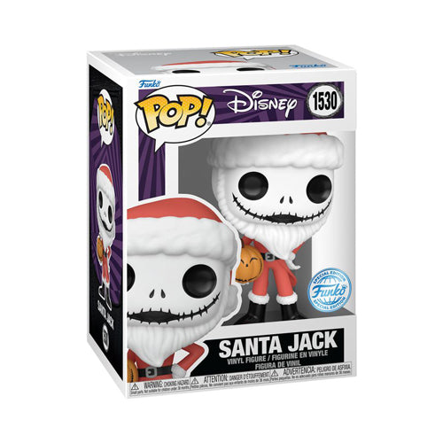 TNBC Santa Jack with Jack-o-lantern US Exclusive Pop! Vinyl