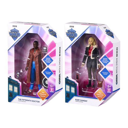Doctor Who 15th Doctor & Ruby Sunday Figure Collector Bundle
