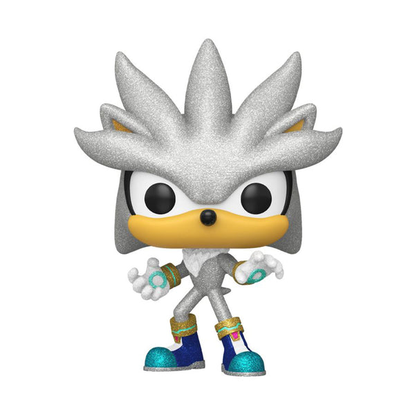 Sonic The Hedgehog Silver US Diamond Glitter Pop! Vinyl