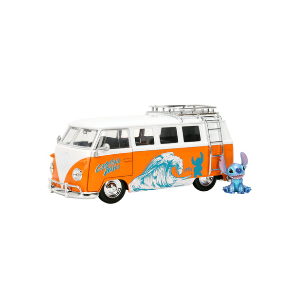 Lilo & Stitch VW Bus 1:24 Scale Diecast Vehicle with Figure