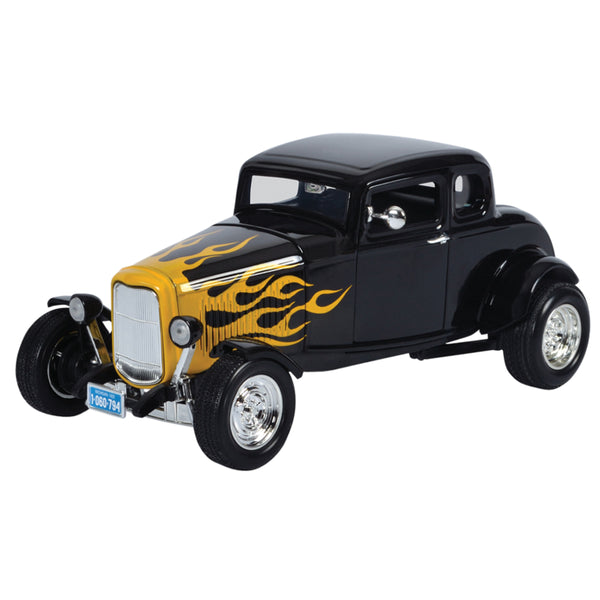 Timeless Legends 1932 Ford Five-Window Coupe [Black] 1:18