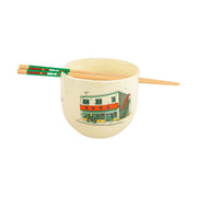 Sakamoto Days The Legendary Hitman Ramen Bowl w/ Chopsticks