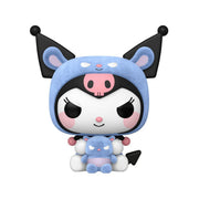 Hello Kitty Kuromi as Baku Flocked Pop! Vinyl