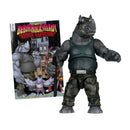 TMNT Rocksteady Page Punchers 5" Figure with Comic