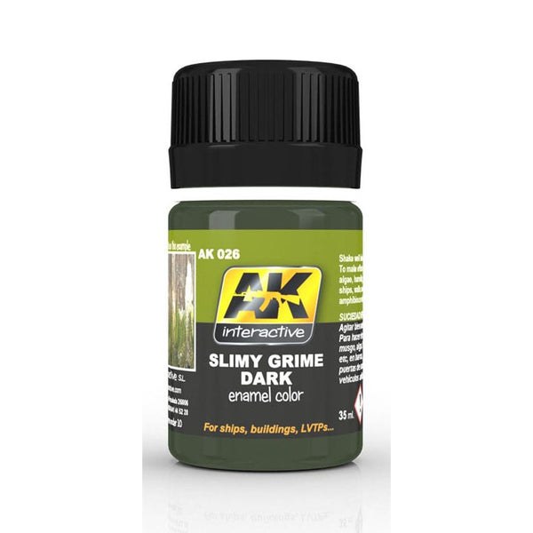 AK Interactive Slimy Grime Dark Enamel Color