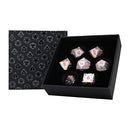 LPG Inscripted Hex RPG Dice Set