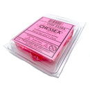 Chessex Translucent D10 Dice Set 10pcs (Pink/White)