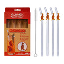 Eco to Go Glass Straw (Pack of 4)