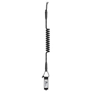 Maddog Basic Coiled Bodyboard Leash (Black)