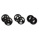 Morgan Tri-Grip Rubber Coated Olympic Weight Plates (Pair)