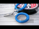 CUDA Titanium Bonded Micro Braid Scissors 3 "