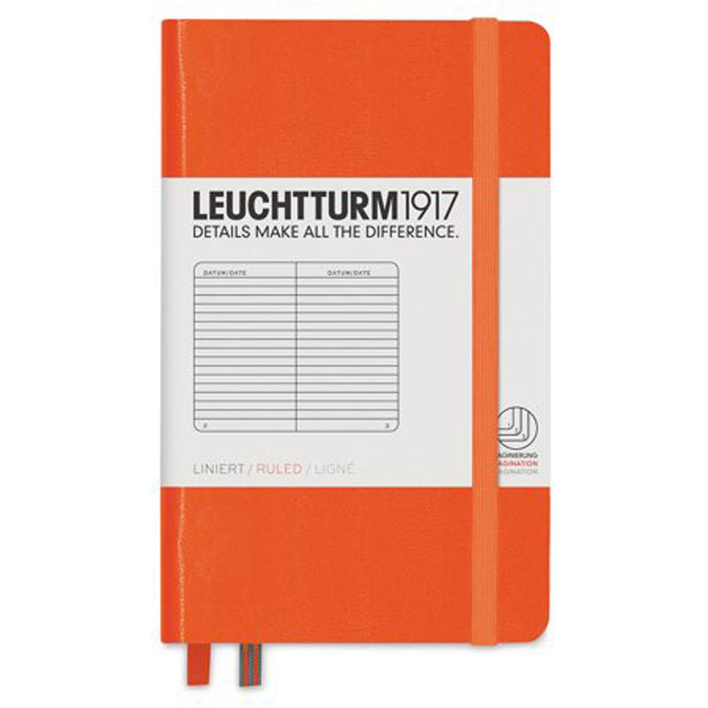 Leuchtturm Hardcover Ruled Notebook A6