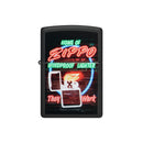 Zippo Zippo Design Zwarte winddichte aansteker