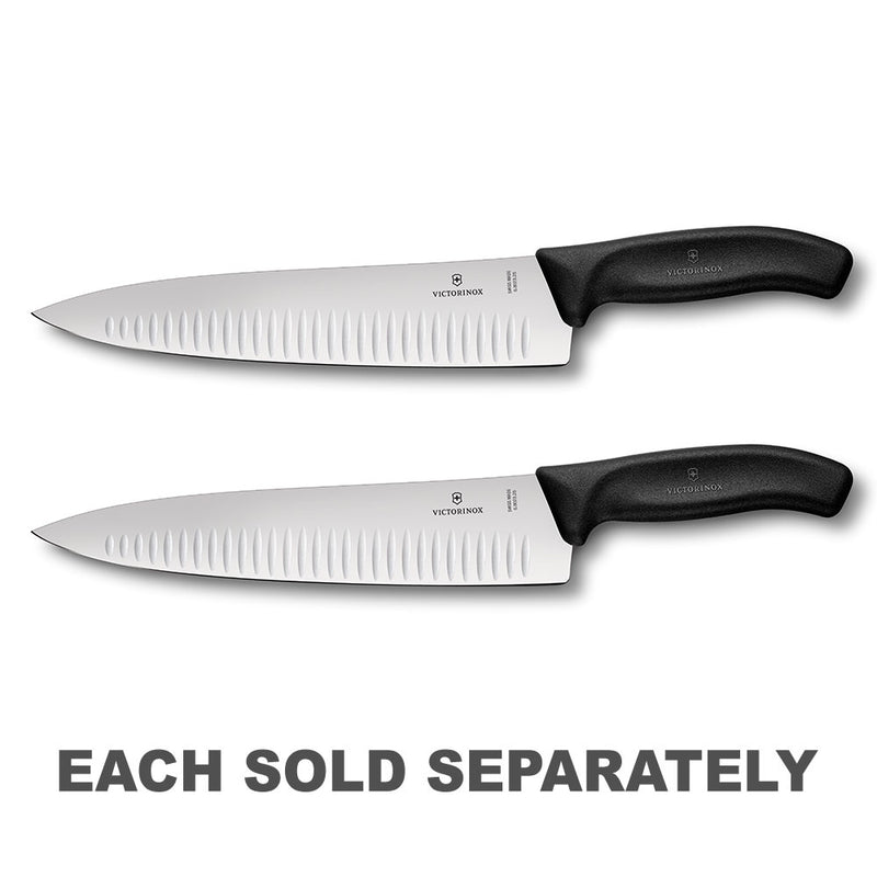 Classic Fluted Carving Knife 25cm (Black)