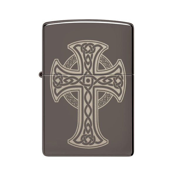 Zippo Armor Celtic Cross Design Windproof Lighter