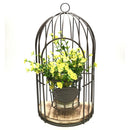 Birdcage met bloemendecor