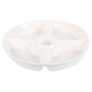 Ghost Chip and Dip Ceramic Snack Dish