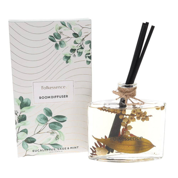 Eucalyptus, Sage & Mint Reed Diffuser Set 150mL