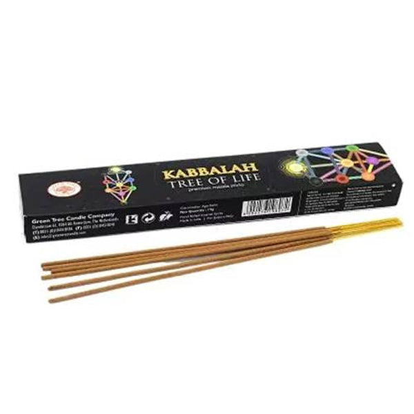 Kabbalah Tree of Life Incense 15g Sticks Green Tree