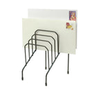 Marbig Step File Small Chrome 6-Slot Organiser