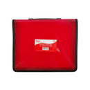 Sovereign A4 Zipper Binder 2R with Handle (Red)