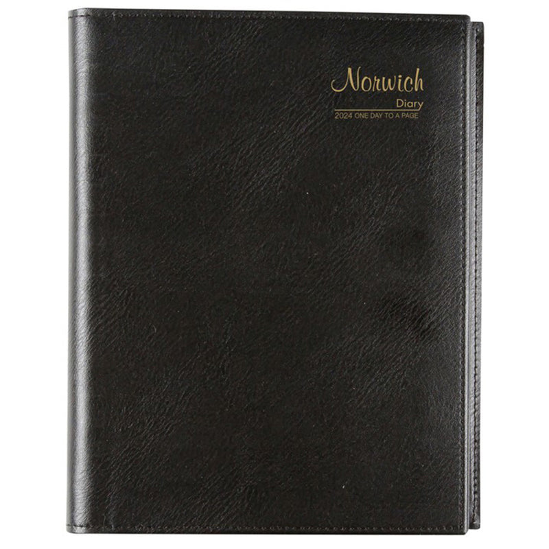 Cumberland Norwich A4 2024 Diary (Black)