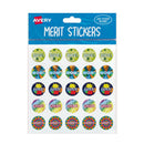 Avery bijschriften verdienen stickers 300 stks