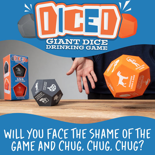 Diced Giant Dice Drinking Game
