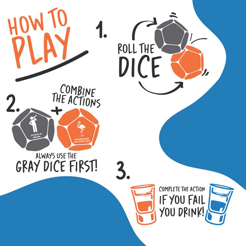 Diced Giant Dice Drinking Game