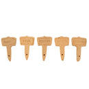 Caharin Veggie Marqueurs Terre Cuite Lot de 5