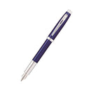 100 blauwe lak/verchroomde SS -pen