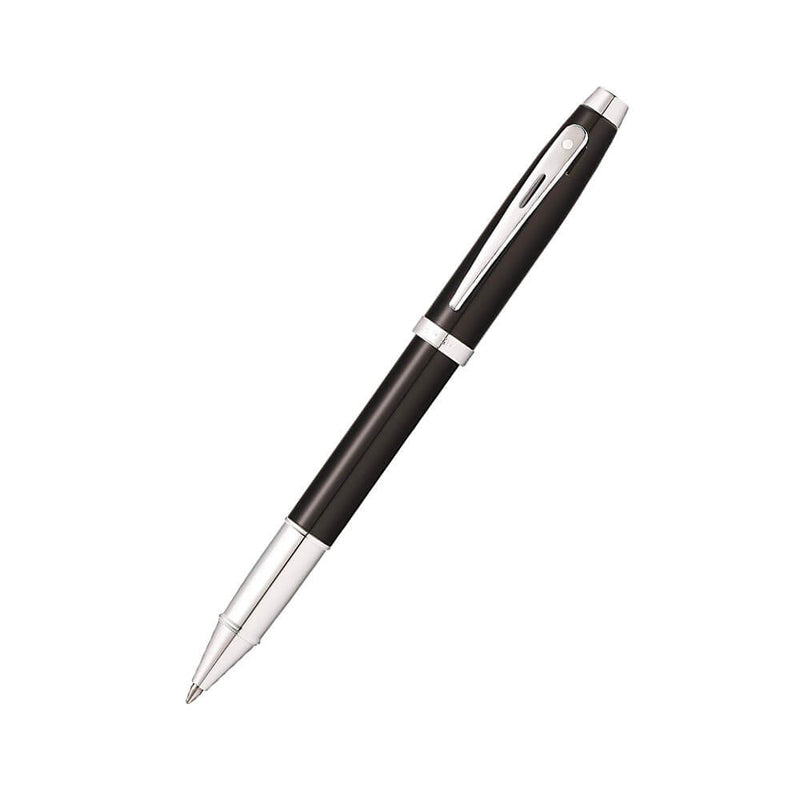 100 Schwarz lackierter/verchromter Stift