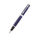 Stylo 300 Laque Bleu/Chromé