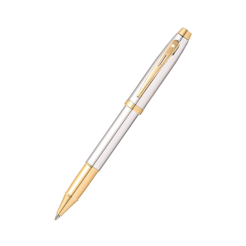 100 stylo plaqué chrome/or