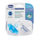 Chicco Nursing Physio Mini Soft Soer 2pcs (blauw)