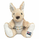 Peluche kangourou 20 cm avec broderie