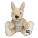 Peluche kangourou 20 cm avec broderie