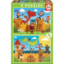 Educa Puzzle Collection 2 Sets met 48 stcs